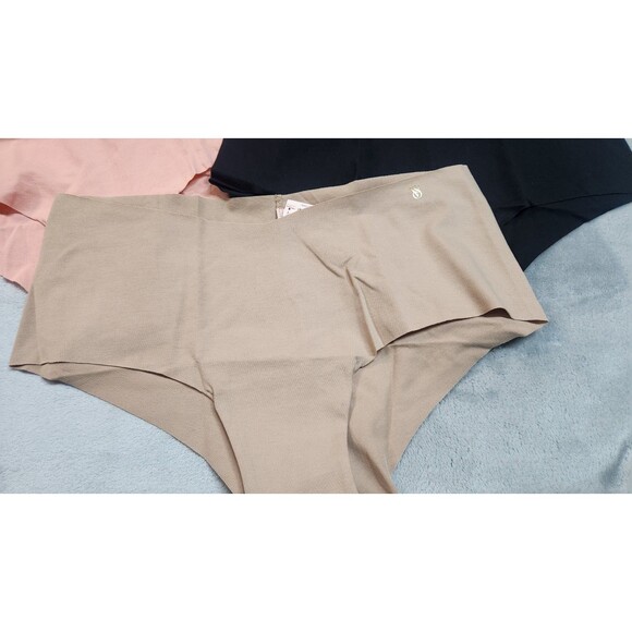 Victoria's Secret XL Muticolor 3 Pack NWT No-Show Cotton Cheeky Panties - Picture 2 of 6